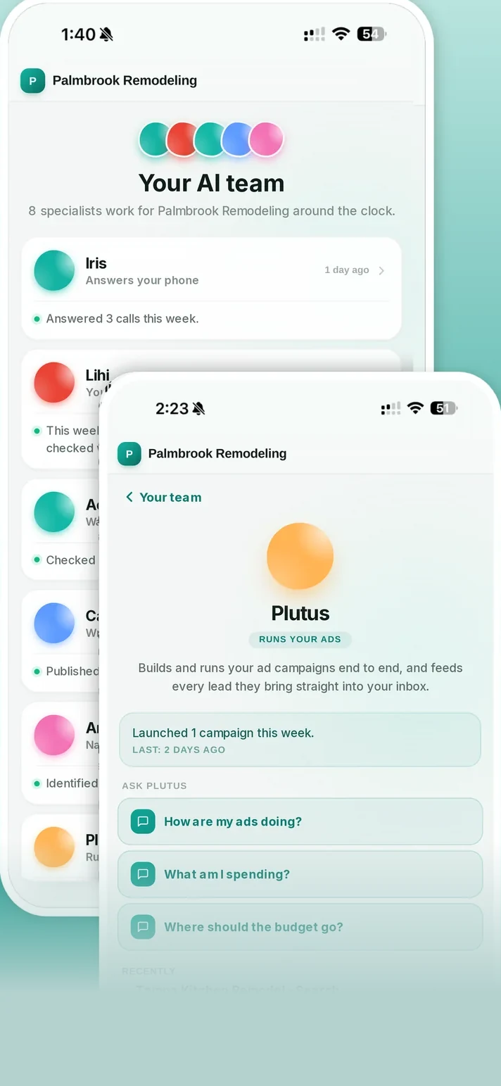 Meet your AI team